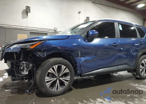 2022 Nissan Rogue Sv z USA, uszkodzony, nr VIN JN8BT3BB2NW332465